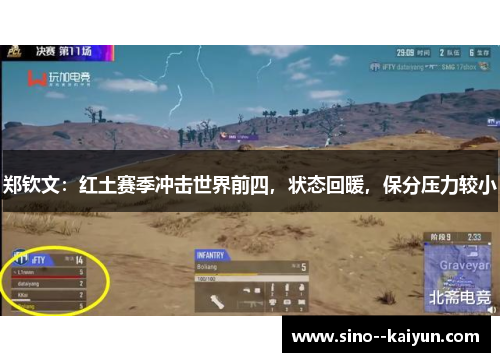 郑钦文:红土赛季冲击世界前四,状态回暖,保分压力较小 郑钦文:红土赛季冲击世界前四,状态回暖,保分压力较小